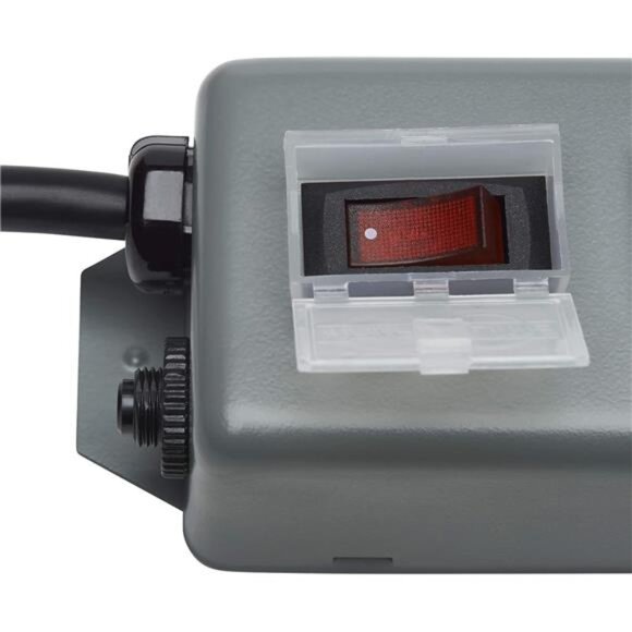 Industrial Power Strip 4 Outlet 6' Cord, Locking - Picture 7 of 8